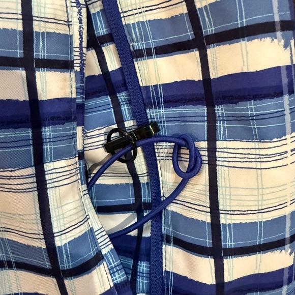 Roxy Blue Plaid ski Jacket - Picture 3 of 5